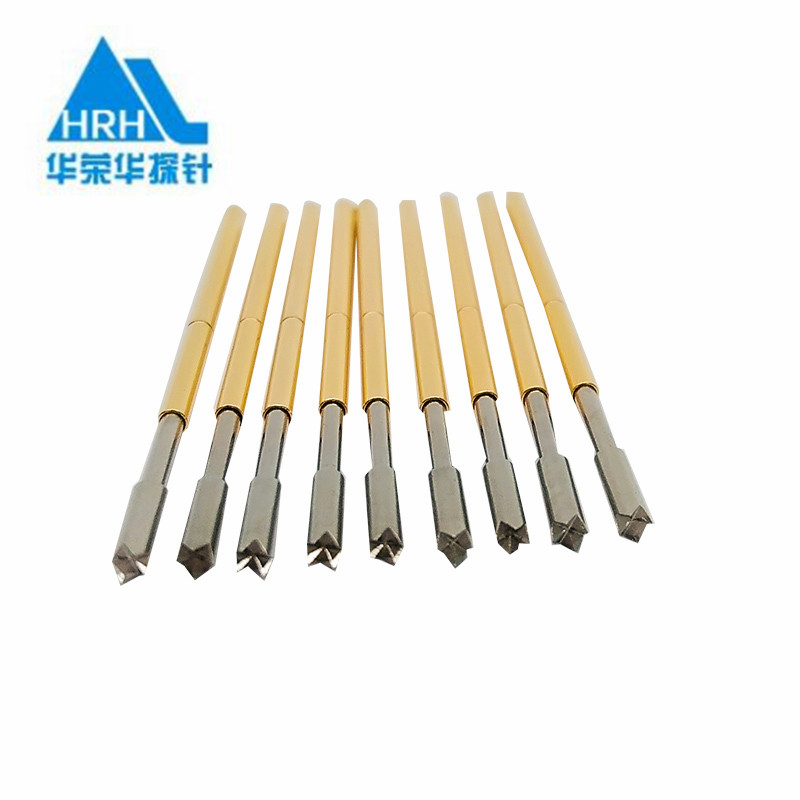 G1353-Q探針、四爪頭探針、1.36mm測試針、總長36.5mm、彈簧針圖片、測試針圖片、頂針圖片、探針圖片